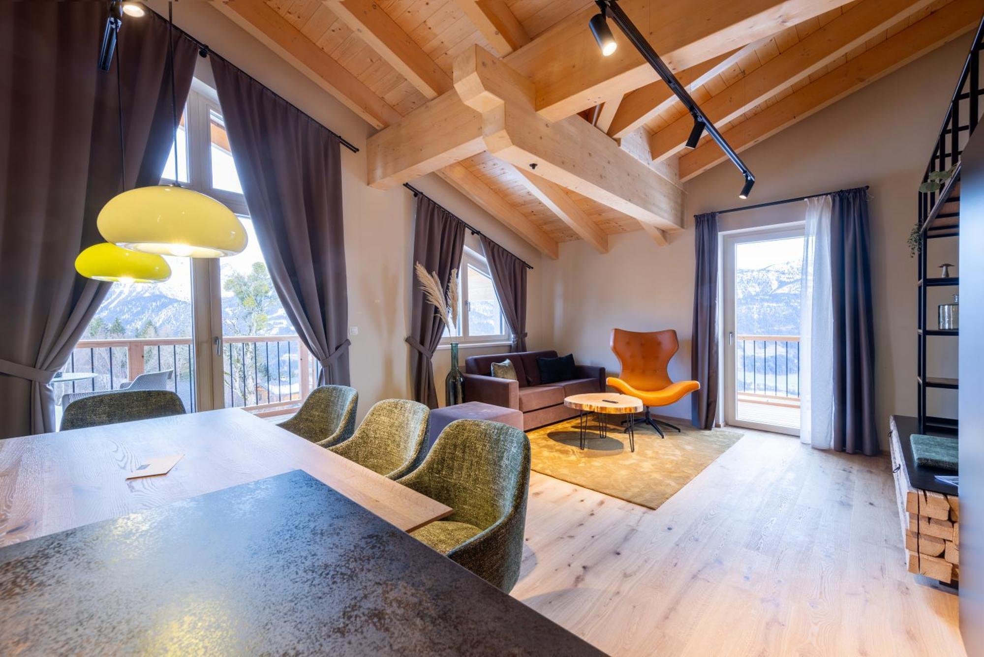 Hoeflehner Premium Gumpen Lodge Haus im Ennstal Dış mekan fotoğraf